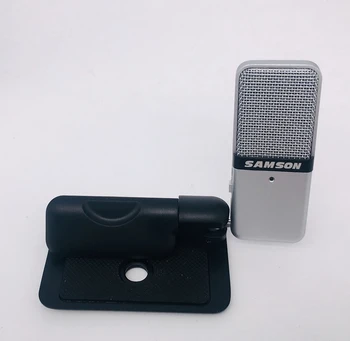 Original SAMSON Go Mic Clip de Micrófono del Ordenador Portátil USB de Condensador para grabación de vídeo Wav Micrófono Para el ordenador Portátil Ipad Juitar