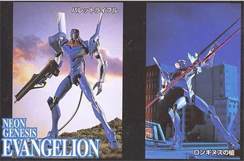 Original de BANDAI Gundam HG 004 Azul EVA-00 Ver. CONJUNTO de Anime Evangelion Montado Modelo Robot Niños figuras de Acción, Juguetes de Halloween de Regalo