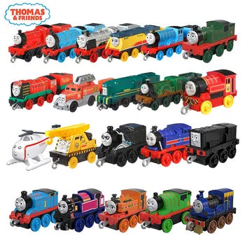Original de Thomas y sus Amigos Trackmaster de Aleación de Trenes de Metal del Motor de Juguete Adecuado para la Pista de Tren 2019 Nuevo Coche de Juguetes para los Niños Regalos