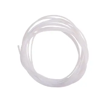 PTFE de alta Calidad Tubo de 1m~5m Blanco PTFE tubo Tubo Tubo para la Impresora 3D RepRap de Alta y Baja Resistencia a la Temperatura 1pcs