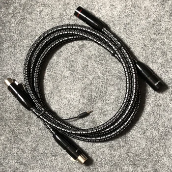 Par de NIAGARA balanceadas XLR cable de audio con 72V DBS 1.5 m para el Amplificador Hi-Fi Reproductor de CD de Audio