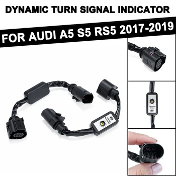 Para Audi A5 S5 RS5 2012 2013 2016 2017 2018 2019 Dinámica Indicador de Señal de Giro luz trasera LED Módulo Add-on por Cable