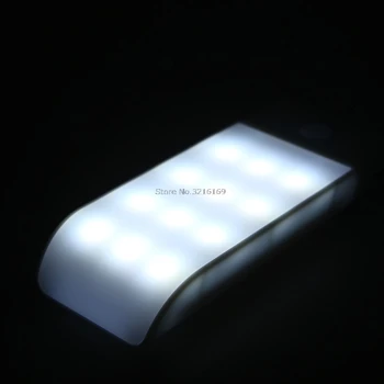 Para Bright 12 LED del Sensor de Movimiento PIR Luz del Gabinete Armario de la Pared de la Lámpara de Carga USB de la Promoción