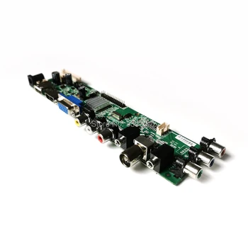 Para LP125WH2 (SL)(D1)/(SL)(T1)/(SL)(T2)/(SL)(T3) 1366*768 LVDS 40-Pin USB del panel+AV DVB-T digital 3663 controlador kit de placa de