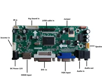 Para LP154W02-TL10 1680×1050 VGA Monitor HDMI Kit de tablero Controlador de panel de la Pantalla de 30pin LVDS 15.4