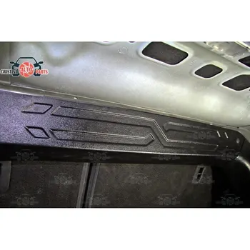Para Lada Vesta - placa protectora de la cubierta en el umbral de tronco de equipaje de plástico ABS de la guardia alféizar de accesorios de protección car styling