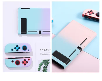 Para Nintendo Diferentes Interruptor Caso NS NX Consola Protector Duro Caso de Shell para Nintendos Interruptor de Alegría Con Colorido Cubierta Posterior