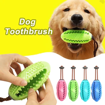 Perro cepillo de dientes de perro menta Juguetes para Masticar Perrito Mascotas el Cuidado Oral Palo de Morder el Juguete para el Cepillado de Cachorro de la Dentición Cepillo para Perro Suministros