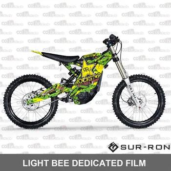 Personalizado pegatinas Especiales de la etiqueta engomada Sur-ron la luz de la abeja de la x versión de 3M Modificación completa de la motocicleta de la etiqueta engomada