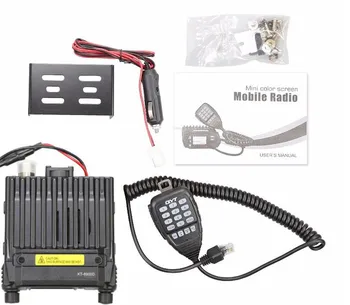 QYT KT-8900D VHF UHF de Radio Móvil de Banda Dual, Autoradio FM 25W Walkie Talkie KT8900D Distanza di Comunicazione