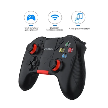 SHINECON B04 Inalámbrica Bluetooth Gamepad Remoto Controlador de Juego Joystick Para PUBG Móvil