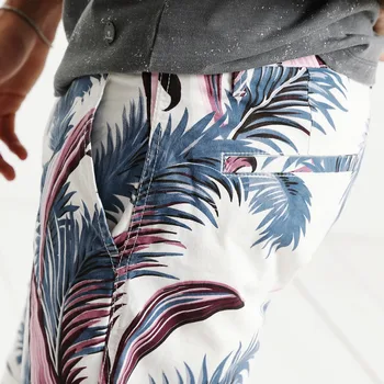 SIMWOOD 2020 Verano Nuevos Floral Hawaii pantalones Cortos de los Hombres Slim Fit Moda de Impresión de Tamaño Más Casual para Hombre de la Ropa de Alta Calidad 180317
