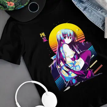 Shiina Mayuri Camiseta Shiina Angel Beats T-Camisa Casual De 100 Por Ciento Algodón De La Camiseta Impresionante Camiseta Hombre