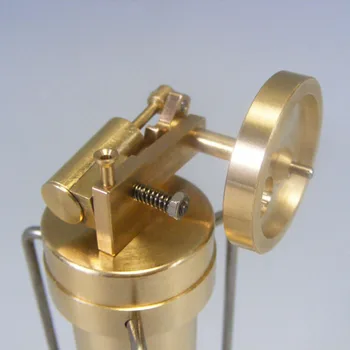 Solo cilindro de vapor modelo de motor kit de lámpara de alcohol regalo de cumpleaños motor de vapor