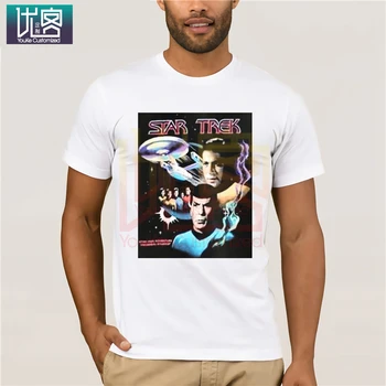 Star Trek La Película T-Shirt Tops De Verano Camisetas De Algodón O De Cuello T-Shirt Casual Camiseta De Manga Corta De Algodón De La Camiseta Actual