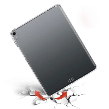 TPU para el iPad Pro de 11 pulgadas de 2018 Suave Transparente de TPU funda Protectora para el iPad de Apple Pro 11 2020 2ª Generación de caja de la Tableta