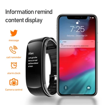 Temperatura Digital Reloj de las Mujeres de los Hombres relojes de Pulsera Digital Android IOS Bluetooth Impermeable para Hombre de Pulsera de Reloj de Señora de Fitness Tracker