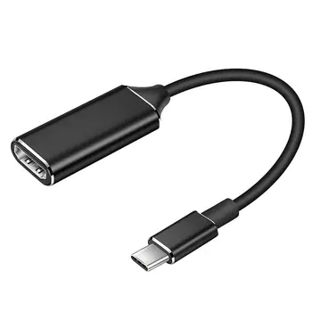 Tipo-C HD Cable USB 3.1 a HDMI compatible con el Equipo del Teléfono Móvil de HDTV tipo de conexión mini proyector para smartphones tipo de Portátil