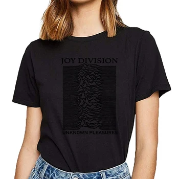 Tops Camiseta de las Mujeres de joy division desconocido Divertido Harajuku de Algodón Mujeres Camiseta