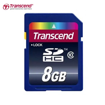 Transcend Tarjeta de Memoria C10 Tarjeta SD SDHC SDXC 8 gb 16 gb 32 gb de Tarjeta SD UHS-I Clase 10 de la Memoria de la Prima Flash de la Tarjeta de 8 GB de Alta Velocidad