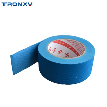 Tronxy impresora 3D semillero de CINTA cinta azul de la impresión de la parte heatbed accesorios la amplia 50mm de longitud 50meter