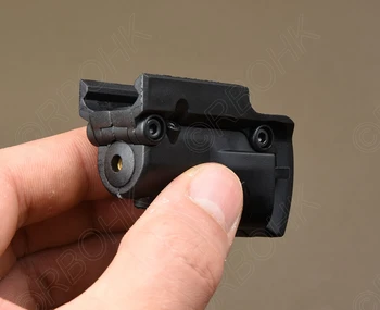 Táctica Pistola De Punto Rojo Del Láser Para La Glock 17 22 23 25 27 28 43 De La Mira Trasera M3413