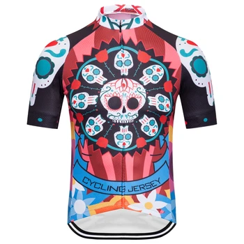 UFOBIKE Transpirable al aire libre de los Hombres de Manga Corta de Jersey de Ciclismo 2019 Bicicleta Desgaste de Equitación Camisetas Moto Tops S-XXXL