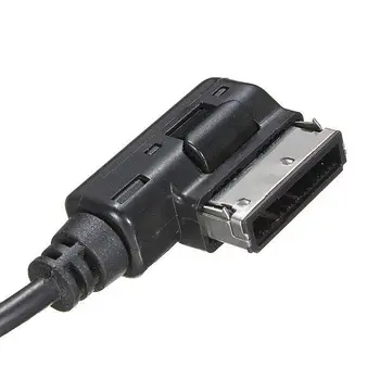 USB Cable AUX de Música MDI MMI AMI a Hembra USB Interfaz de Audio AUX Adaptador de Cable de Datos Para AUDI para el Benz de Mercedes Para VW