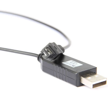 USB de 5V L200B AC-L200 AC-L25 adaptador de corriente cargador cable de alimentación para Sony DCR-UX5 DCR-UX7 HDR-XR100 HDR-XR550V HDR-SR10 HDR-SR11