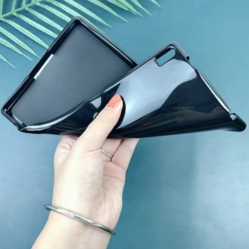 Ultrafinos funda para Tablet De Huawei Mate Pad Pro 10.8 pulgadas TPU Caso Suave de Silicona Transparente de Caída de la resistencia Anti-Polvo Proteger la Cubierta