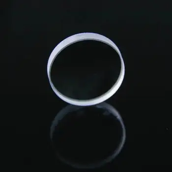 Ultravioleta de cuarzo fundido óptica experimento de cristal de la lente de enfoque plana lentes convexas diámetro de 12,7 mm de longitud focal 50.3 mm