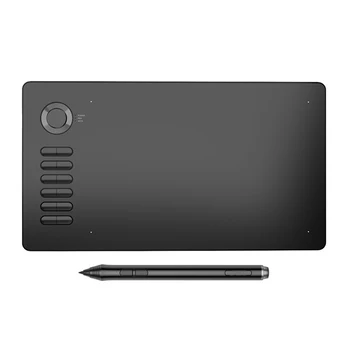 VEIKK A15 Tableta de Dibujo de 10x6 pulgadas Lápiz Gráfico de la Almohadilla con la Batería Libre de Pasivo Stylus 12 Teclas de acceso directo