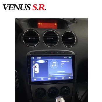 VenusSR Android 8.1 2.5 D de dvd del coche para peugeot 308 408 2010-multimedia unidad central de GPS de la Radio estéreo de navegación gps