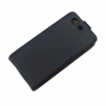 Vertical de la PU de Cuero Flip Case Fundas Capa Para Sony Xperia Z3 Compact Z3 Mini Cubierta de Arriba-Abajo de la piel Abierta de la bolsa de Bolsas de Teléfono