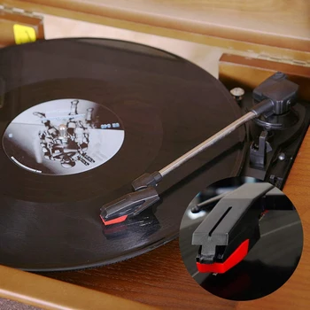 Vinilo tocadiscos Tocadiscos Cartucho Universal óptico de Reemplazo de Agujas para el LP disco Fonográfico Jugador