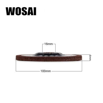 WOSAI de 100 mm de Resina de Molienda de la Rueda Multi-función de Metal de la Hoja de Sierra de Corte Amoladora Herramienta Rotativa