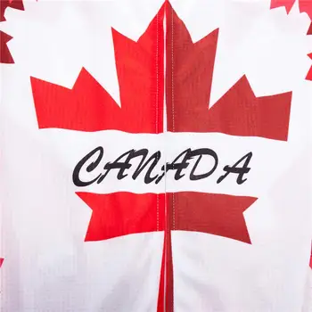 Weimostar Canadá Equipo de las Mujeres Jersey de Ciclismo Camiseta de Verano de Ciclismo Ropa de Drenaje de la Bicicleta Ropa Transpirable MTB Bicicleta Jersey Ropa