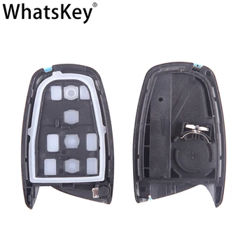 WhatsKey 4 Botones Auto de la Llave del Coche Shell Fob Para Hyundai IX45 Azera Santa Fe de Reemplazo de la Llave Caso