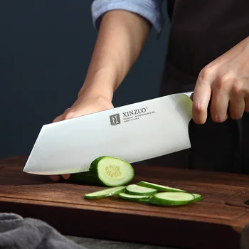 XINZUO de 4 piezas de Cocina juego de cuchillos de Acero Inoxidable Chef Cuchillo para Rebanar Frutas Cuchillo de Mango de g10 utensilios de Cocina, Accesorios