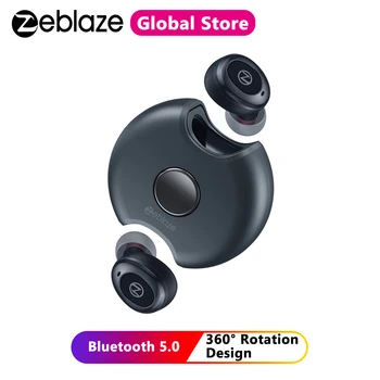 Zeblaze Zepods™ Auriculares Inalámbricos Bluetooth5.0 360° de Rotación de Diseño IPX5 Impermeable 18 horas Vida de la Batería de Carga Rápida de los Auriculares